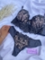 Conjunto cropped guipper Luxo Preto