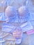 Conjunto cropped guippir Luxo Branco