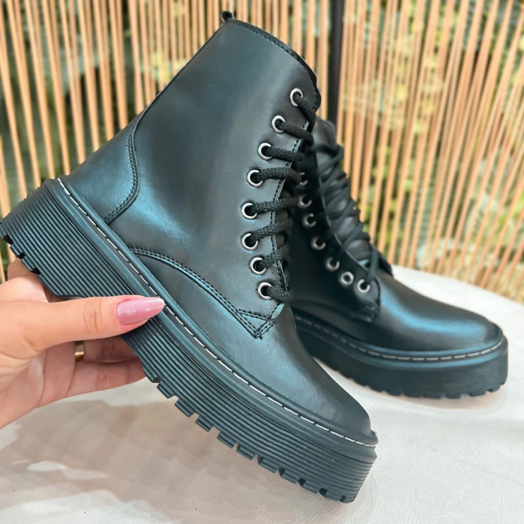 Bota Feminino com Zíper