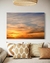 Quadro paisagem Céu por do Sol
