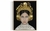 Quadro Menina Branca Fone Dourado Duque - loja online