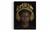 Quadro Menina Negra Fone Dourado Duque - comprar online
