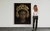Quadro Menina Negra Fone Dourado Duque