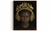 Imagem do Quadro Menina Negra Fone Dourado Duque
