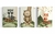 Kit 3 Quadros Infantil Bichinhos Safari - comprar online