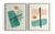 Imagem do Kit 2 Quadros Abstratos Minimalista