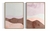 Kit 2 Quadros Abstratos Ondas - loja online