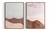 Imagem do Kit 2 Quadros Abstratos Ondas