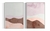 Kit 2 Quadros Abstratos Ondas - Bukadinhos de coração