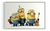 Quadro Desenho Minions na internet