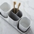 Juego Organizador de Baño Blanco - tienda online