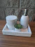 BANDEJA DECO LAIYA 22.5X15.5 CM - comprar online