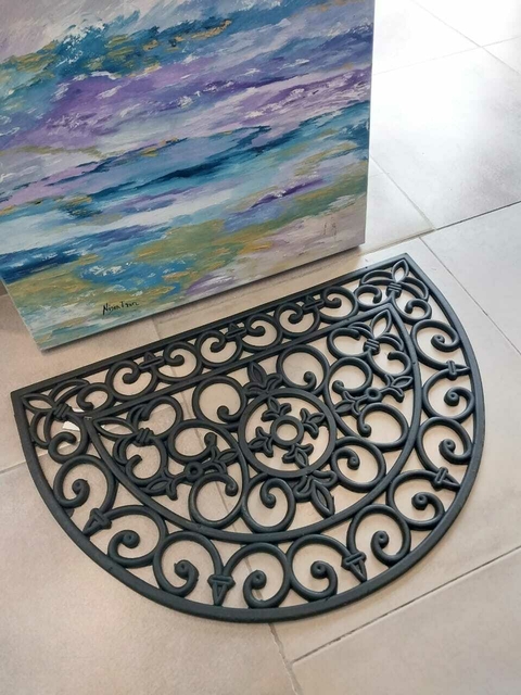 Felpudo goma "Liz" 40x60 curvado