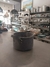 CANASTO BOUCLE GRIS (redondo) - ambientmuebles