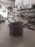 CANASTO BOUCLE GRIS (redondo) - ambientmuebles