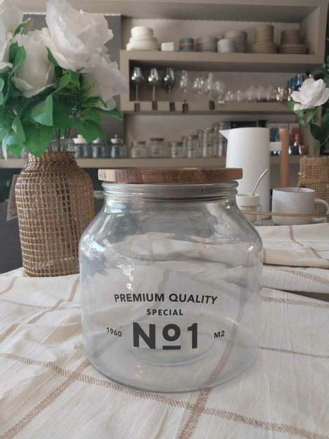 FRASCO REDONDO VIDRIO Y ACACIA SPECIAL 2000 ML - comprar online