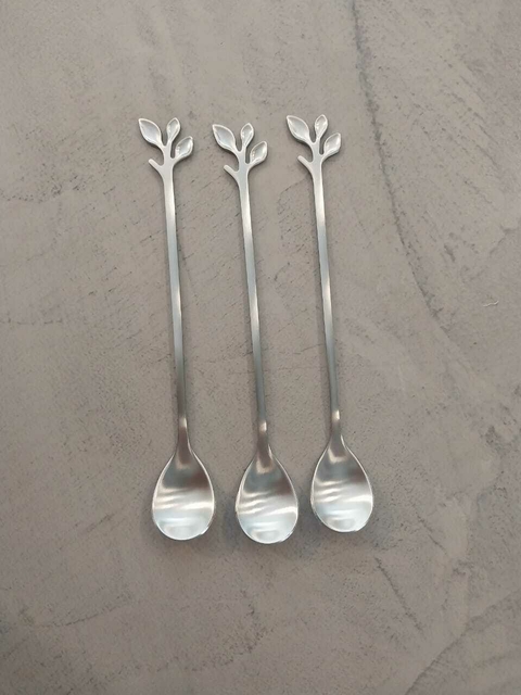 CUCHARAS LARGAS ACERO 16,5 CM - comprar online