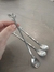 CUCHARAS MILKSHAKE DE ACERO 19 CM - ambientmuebles