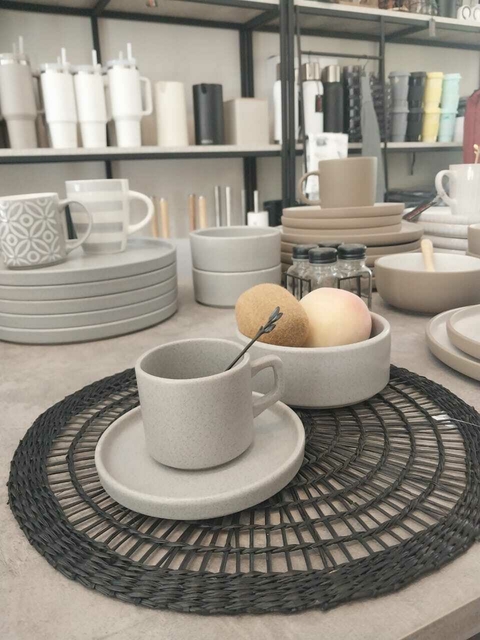 INDIVIDUAL DAVAO NEGRO 36 CM - comprar online