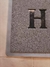 FELPUDO DE GOMA GRIS 45X75 HOME - ambientmuebles