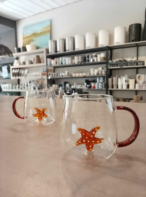 TAZA DE VIDRIO STAR AMBER 380ML - comprar online
