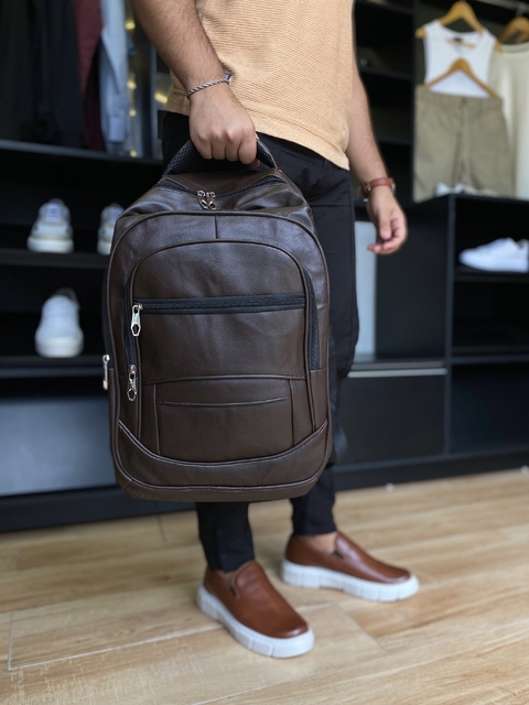 MOCHILA ROVER COURO