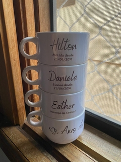 TORRE DE XÍCARAS PERSONALIZADAS DE PORCELANA - comprar online