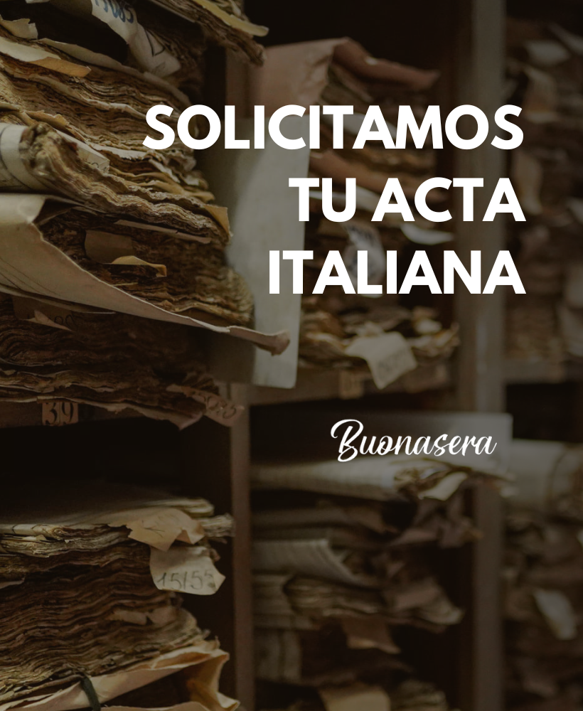 Carrusel Buonasera Ciudadania Italiana