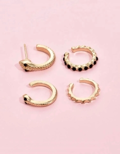 Conjunto Brinco/Piercing Cobra na internet