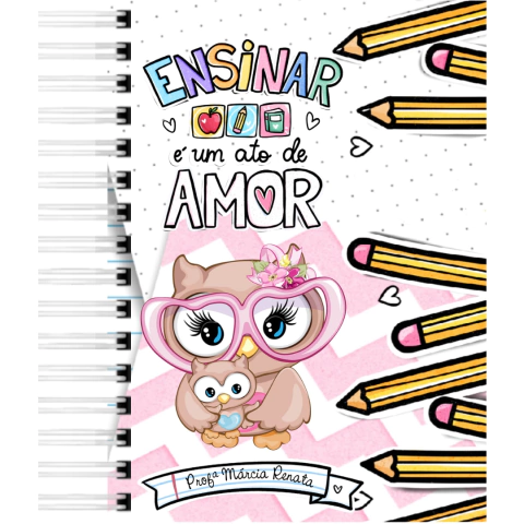 Planner do Professor - Professora Coruja
