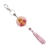 Chaveiro com Tassel - Mini Buda Rosa