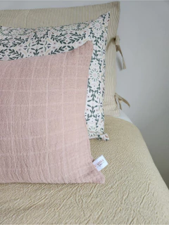 Funda de almohadón gasa doble - tienda online