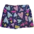 Short Saia Infantil Azul Escuro Coração