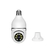 3MP E27 Bulb Camera WiFi Indoor Video Surveillance 1080P Home Security Monitor Full Color Night Vision Auto Tracking Carecam Pro - comprar online