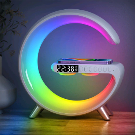 Luminária com led rgb