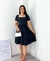 Vestido canelado - Vestida Moda Evangélica e Executiva