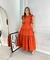 Vestido longo crepe seda - Vestida Moda Evangélica e Executiva