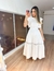 Vestido longo crepe seda - loja online