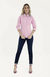 CAMISA CUSTOM ML FEMININA LISA TXC - ROSA BB 12058L