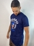 T-Shirt masculina Murph caveira - azul marinho - loja online