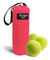 Porta Bolinhas Beach Tennis Tubo Bolsa Bolas De Tênis Coral