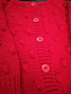 Cardigan de bebê em tricô ( 9 meses a 1 ano) - comprar online