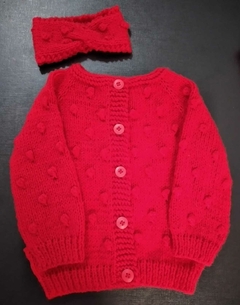 Cardigan de bebê em tricô ( 9 meses a 1 ano) na internet