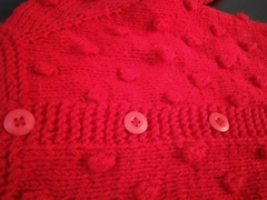 Cardigan de bebê em tricô ( 9 meses a 1 ano) - loja online