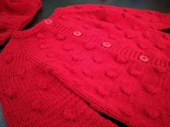 Cardigan de bebê em tricô ( 9 meses a 1 ano) - comprar online
