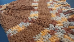 Poncho Infantil - Márcia Sales Crochê