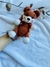 Zorrito sonajero amigurumi - comprar online