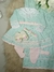 Kit Maternidade Carla Verde com rosa - Princess baby 