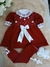 Kit maternidade feito a mao Vermelho - comprar online