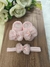 Sapatinho trico menina Laço strass BRANCO - Princess baby 